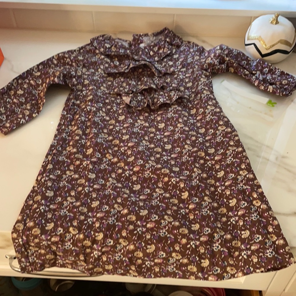 COPY - Elephantito long sleeve dress.  Size 7.